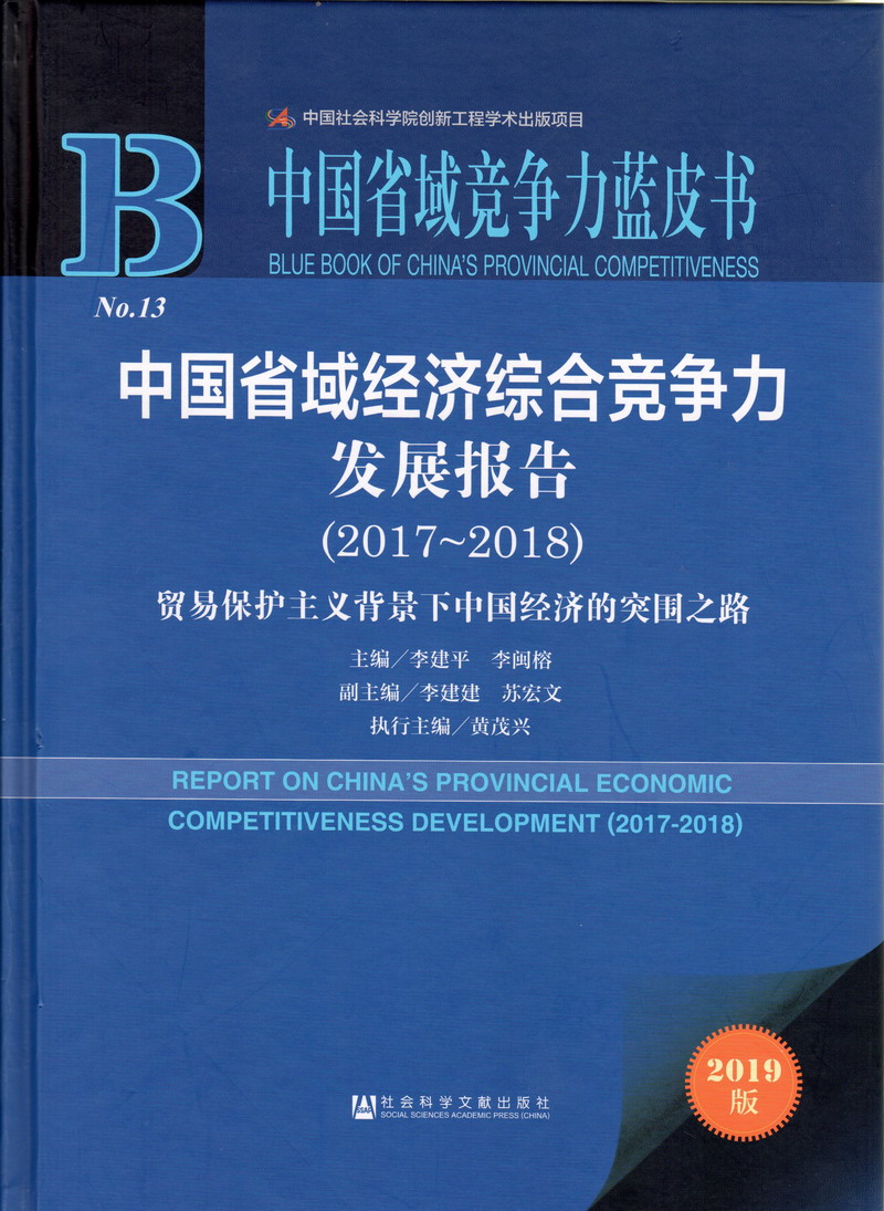 白发老头插逼逼视频免费中国省域经济综合竞争力发展报告（2017-2018）